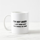 Search for bossy wife mugs Humour