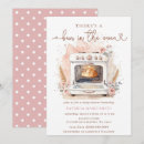 Search for bun in the oven invitations Pink