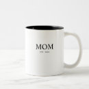 Search for script font mugs Black white