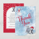 Search for penguin thank you cards Winter wonderland