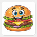 Search for cute hamburger stickers Happy