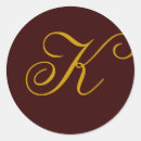 Search for monogram seals stickers Initial