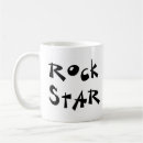 Search for rock star coffee mugs Music