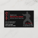 Search for karate business cards Academy