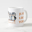 Search for big penguin mugs Cute