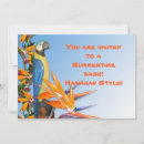 Search for bird of paradise invitations Summer