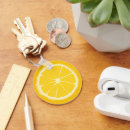 Search for lemon fruit key rings Yellow