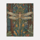 Search for dragonfly blankets Floral