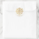 Search for green snowflake stickers Round