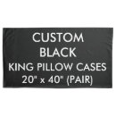 Search for blank pillowcases Black