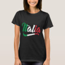 Search for italian flag tshirts Italiano