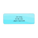 Search for subtle return address labels Elegant