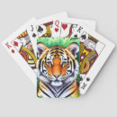 Search for tiger playing cards Greenery