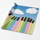 Search for keyboard wrapping paper Musician