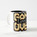 Search for game over mugs Pixel