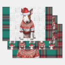 Search for bull terrier wrapping paper Pets