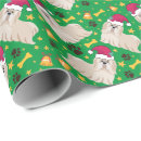 Search for shih tzu christmas wrapping paper Cute