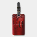 Search for red luggage tags Glam