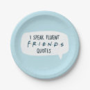 Search for friends plates 90s sitcom nostalgia
