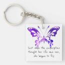 Search for butterfly quote key rings Wings