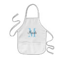 Search for kids monogrammed aprons Cooking