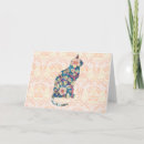 Search for vintage cat art cards Floral