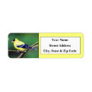 Search for goldfinch return address labels Yellow
