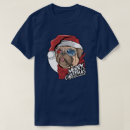 Search for pug christmas tshirts Santa