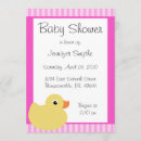 Search for duck baby girl shower invitations Animal