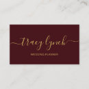 Search for burgundy business cards Luxury