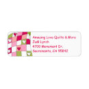 Search for all return address labels Pretty