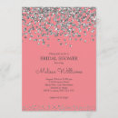 Search for confetti bridal shower invitations Formal