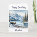 Search for moose art cards Snow