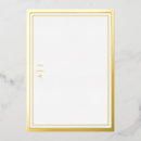 Search for gold foil border invitations Minimalist