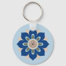 Search for rosette key rings Blue