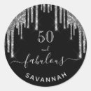 Search for fabulous and 50 stickers Silver