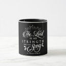 Search for the lord is my strength mugs Inspirational