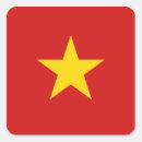 Search for vietnamese flag stickers Ho chi minh city