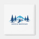 Search for crystal magnets Skiing