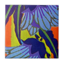 Search for art deco flower pattern tiles Vintage
