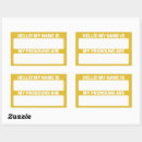 Search for saffron stickers Yellow