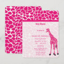 Search for giraffe patterns invitations For kids