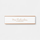 Search for teacher name signs Minimalist