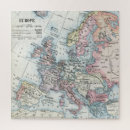 Search for european map puzzles Vintage