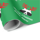 Search for raccoon christmas wrapping paper Cute