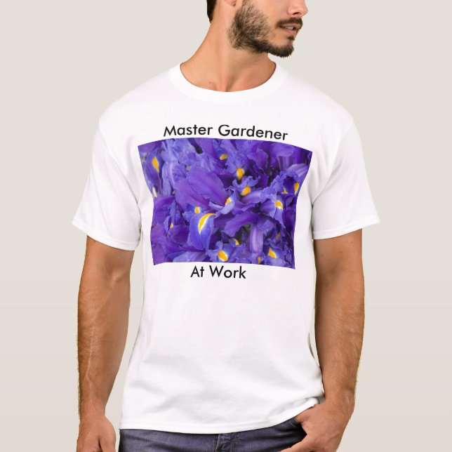 000050, Master Gardener, At Work T-Shirt (Front)