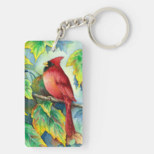 0004 Cardinal Keychain