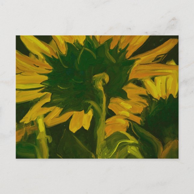 0010-behind the sunflower postcard (Front)