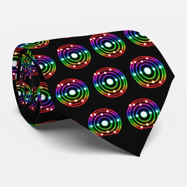 (001:05) Colourful Glowing Sodium Pattern | Black Tie (Rolled)