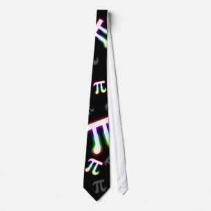 (001:12) Colourful Glowing Pi - Black Tie